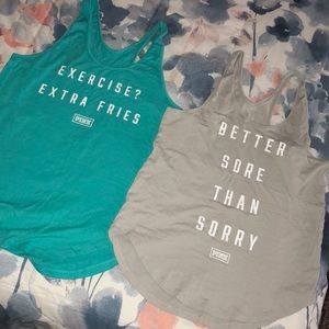 VS Pink tank tops